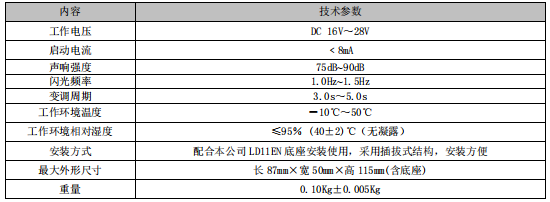 江蘇利達LD1002EN(F)火災(zāi)聲光警報器(非編碼型)