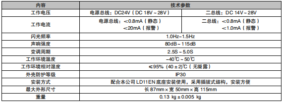 江蘇利達(dá)LD1001EN 火災(zāi)聲光警報器(編碼型)接線安裝技術(shù)